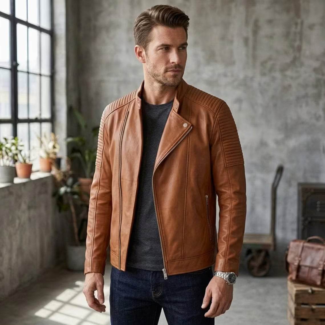 Leather Jackets Men