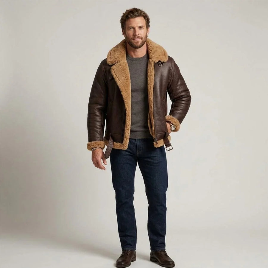 Shearling Jacket Men