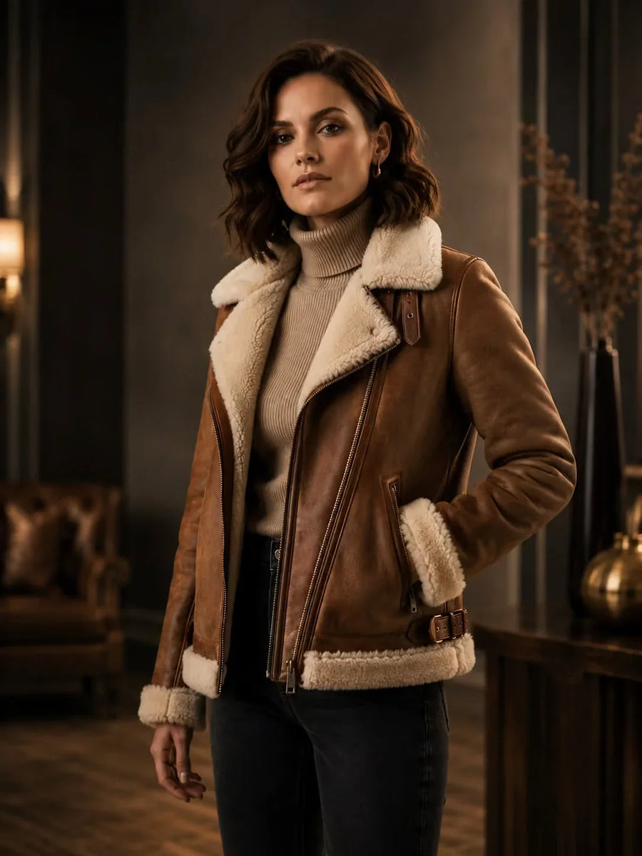 Sheepskin Coat Women