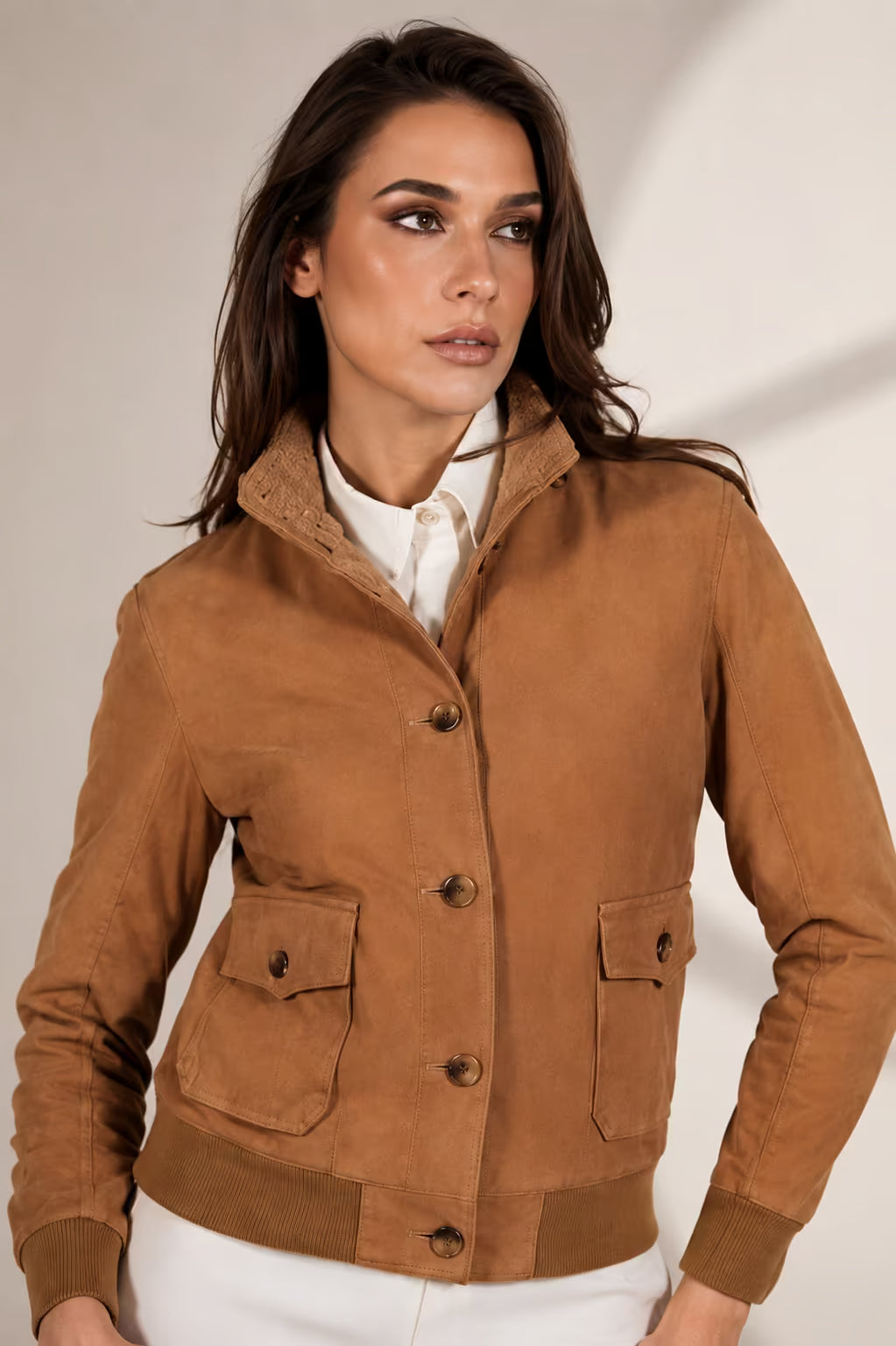 Suede Jacket Women