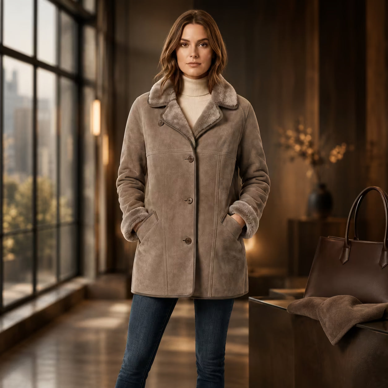 Suede Jackets Women