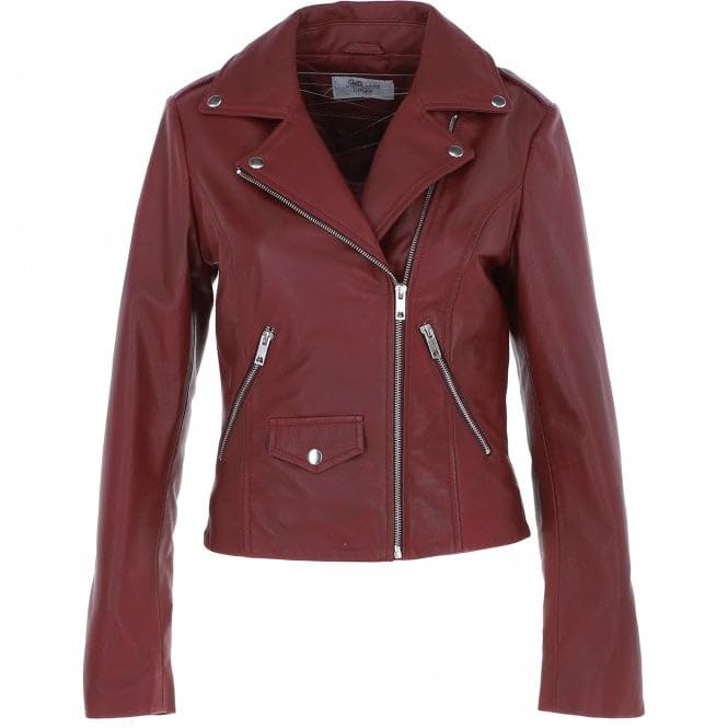 Women's Classic Moto Leather Jacket