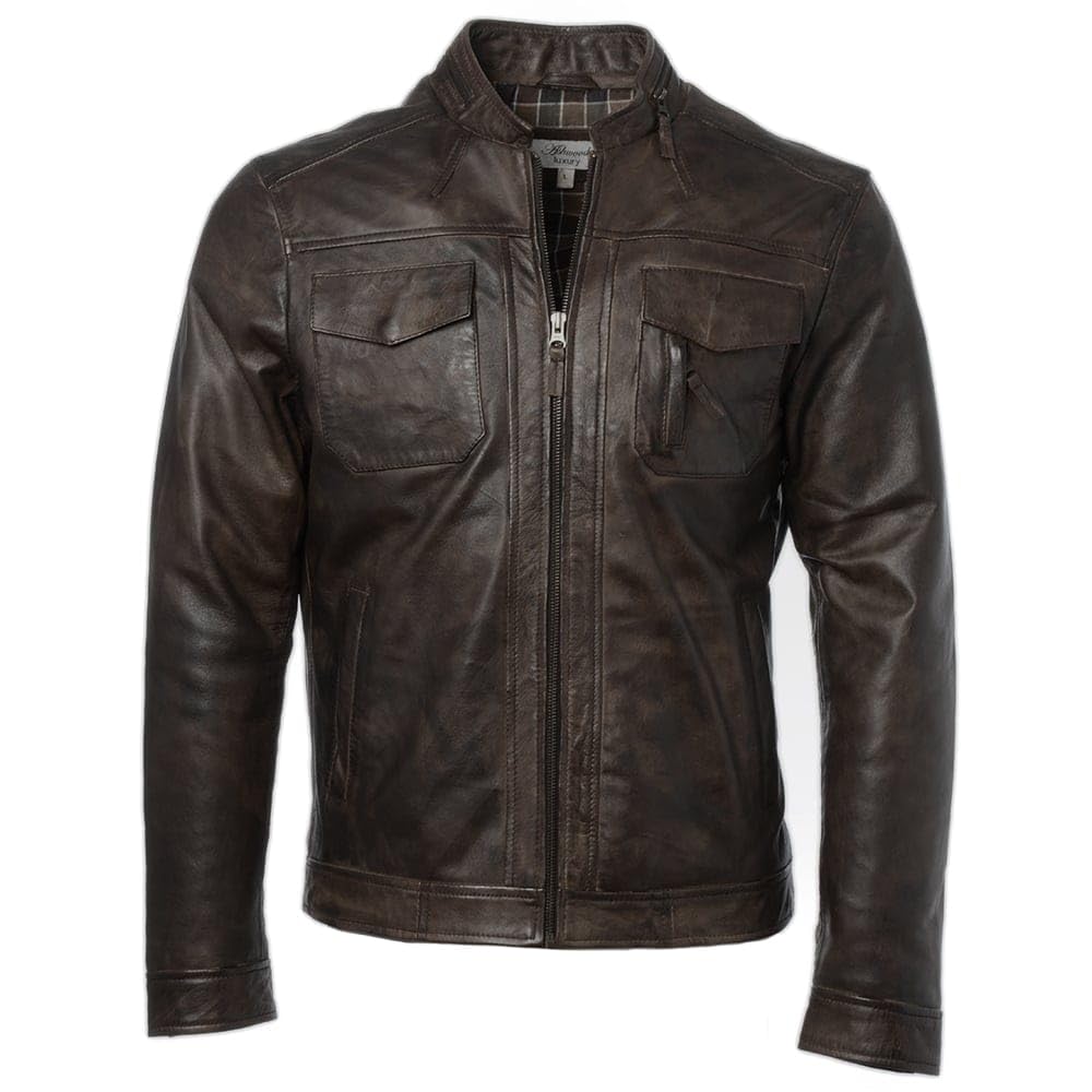 Men's Classic Leather Jacket