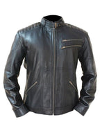 Brando Designer Classic Style Black Leather Jacket