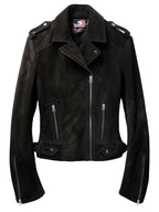 Men’s Black Suede Leather Jacket