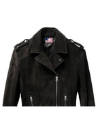 Men’s Black Suede Leather Jacket