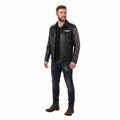 Men's Handmade Studded Leather Biker Jacket | Punk Rock Gothic Patchwork | Halloween Costume