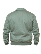 Men Jordan Green Cotton Jacket