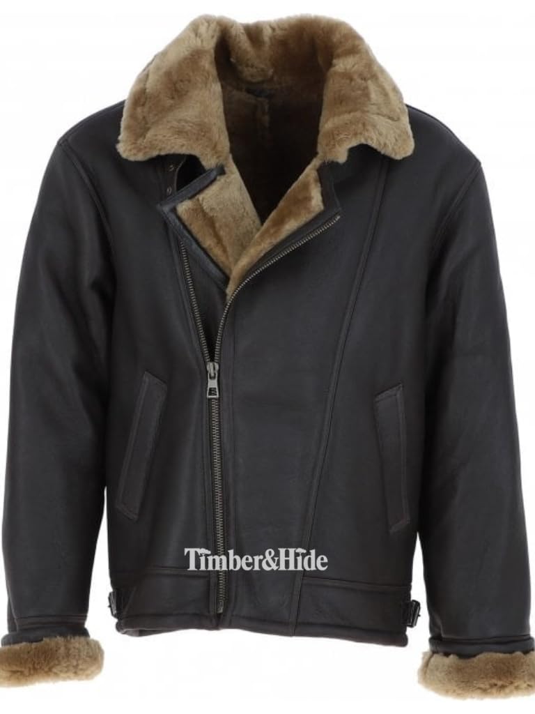 Sheepskin Bomber Jacket