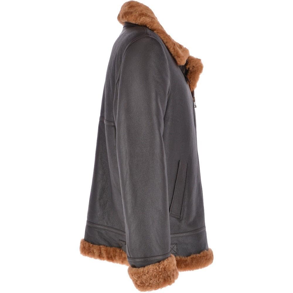 Men's Classic Sheepskin Flight Jacket