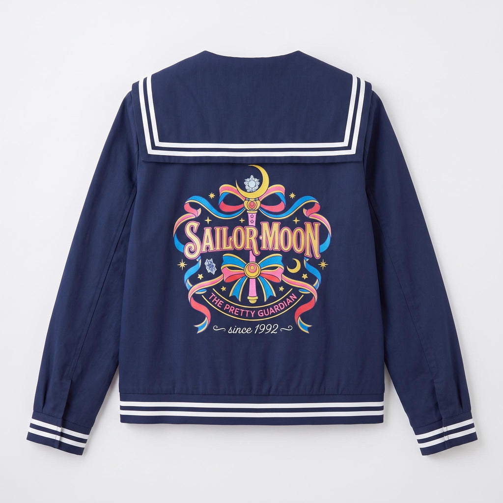 Women's Sailor Moon Jacket | Pretty Guardian Since 1992 Navy Bomber