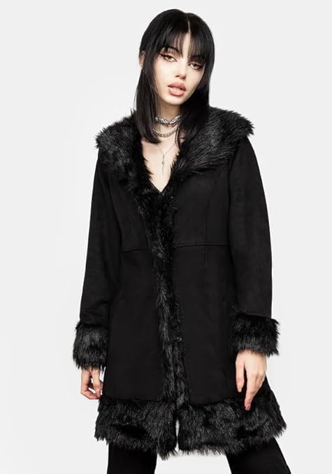 Timber AND Hide Vintage Penny Lane Long Suede Trench Coat Women