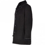 Men's Classic Sheepskin Coat Whisky/black