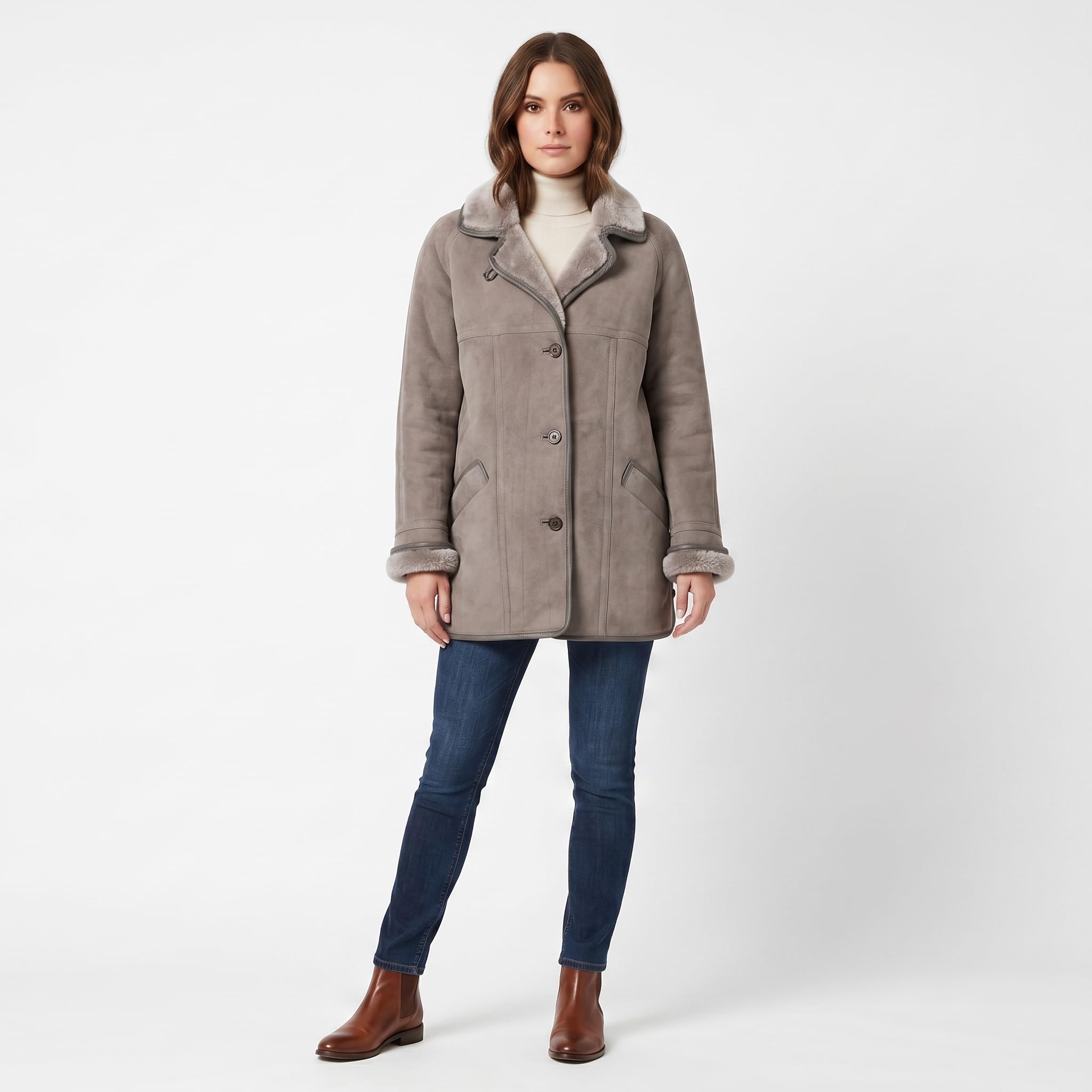 Women's Sheepskin Coat