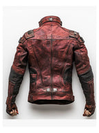 Yusef Red Leather Jacket - Leather Jacket for Men Red