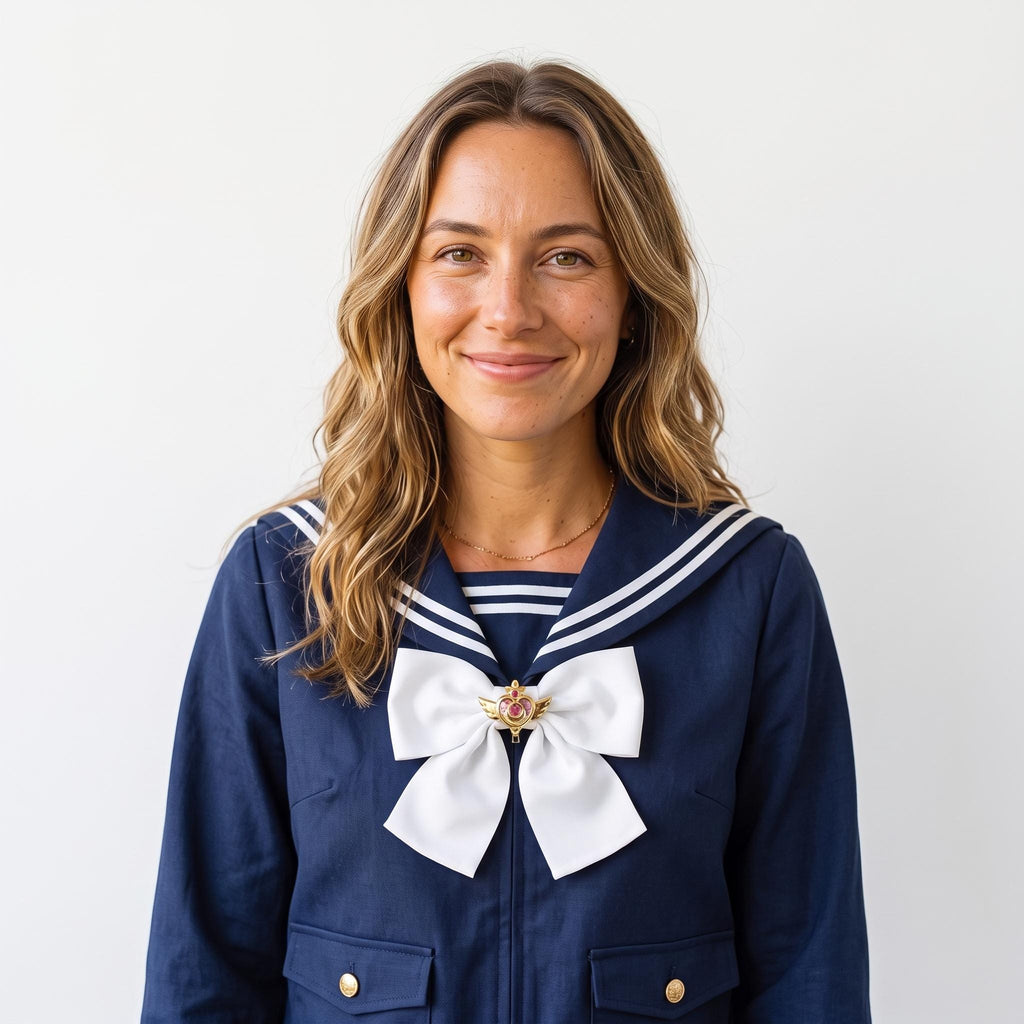 Women's Sailor Moon Jacket | Pretty Guardian Since 1992 Navy Bomber
