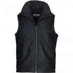 Men's Leather Waistcoat Brown ALPHA Vest