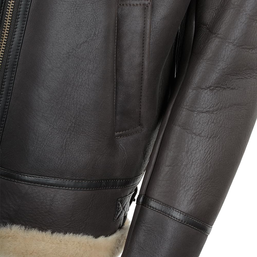 Men's Classic Sheepskin Flight Jacket
