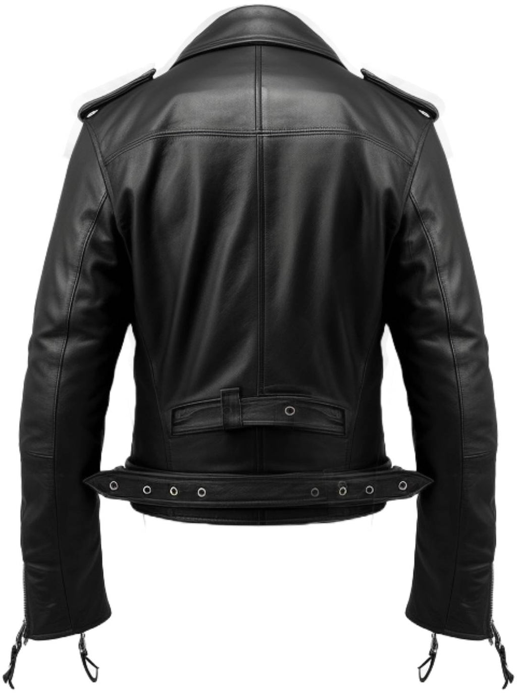 Men’s Black Biker Leather Jacket - Biker Leather Jacket Black
