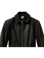 Men’s Black Suede Leather Jacket – Suede Black Jacket