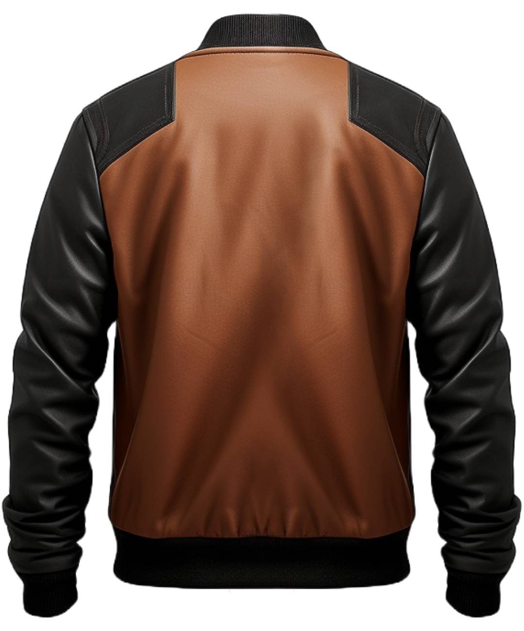 Men Brown Leather Bomber Jacket – Brown Leather Jacket Men