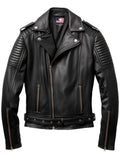 Men’s Real Leather Biker Jacket – Genuine Leather Jackets