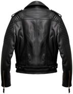 Men’s Real Leather Biker Jacket – Genuine Leather Jackets