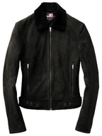 Men’s Suede Leather Jacket Black – Suede Black Jacket