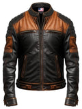 Men’s Tan Brown Leather Jacket - Jackets for Men