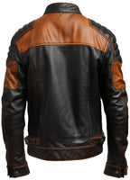 Men’s Tan Brown Leather Jacket - Jackets for Men