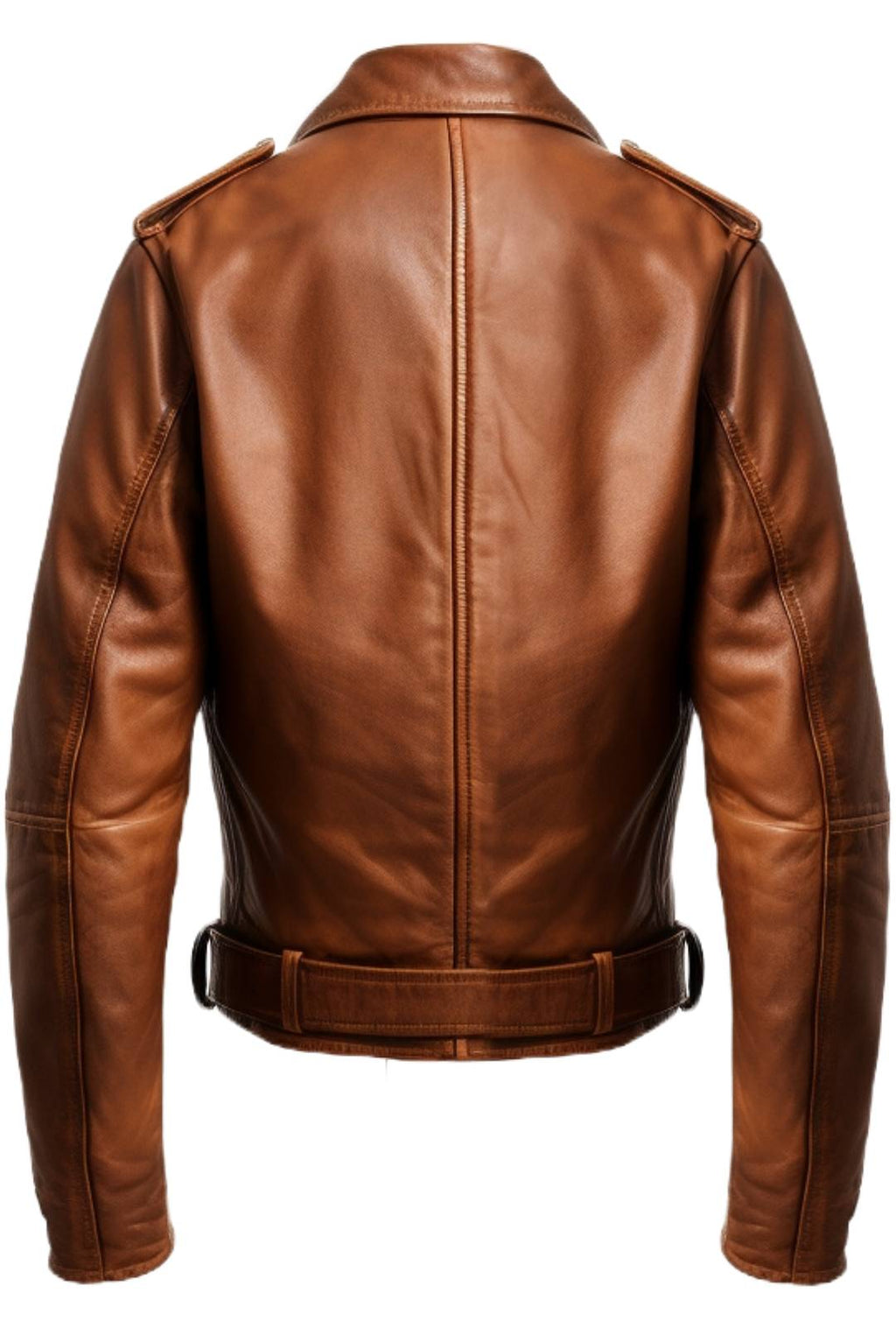 Men’s Vintage Brown Biker Leather Jacket – Vintage Brown Jacket