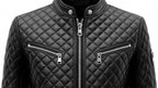 Vinnie Black Leather Jacket - Men Leather Jacket Black