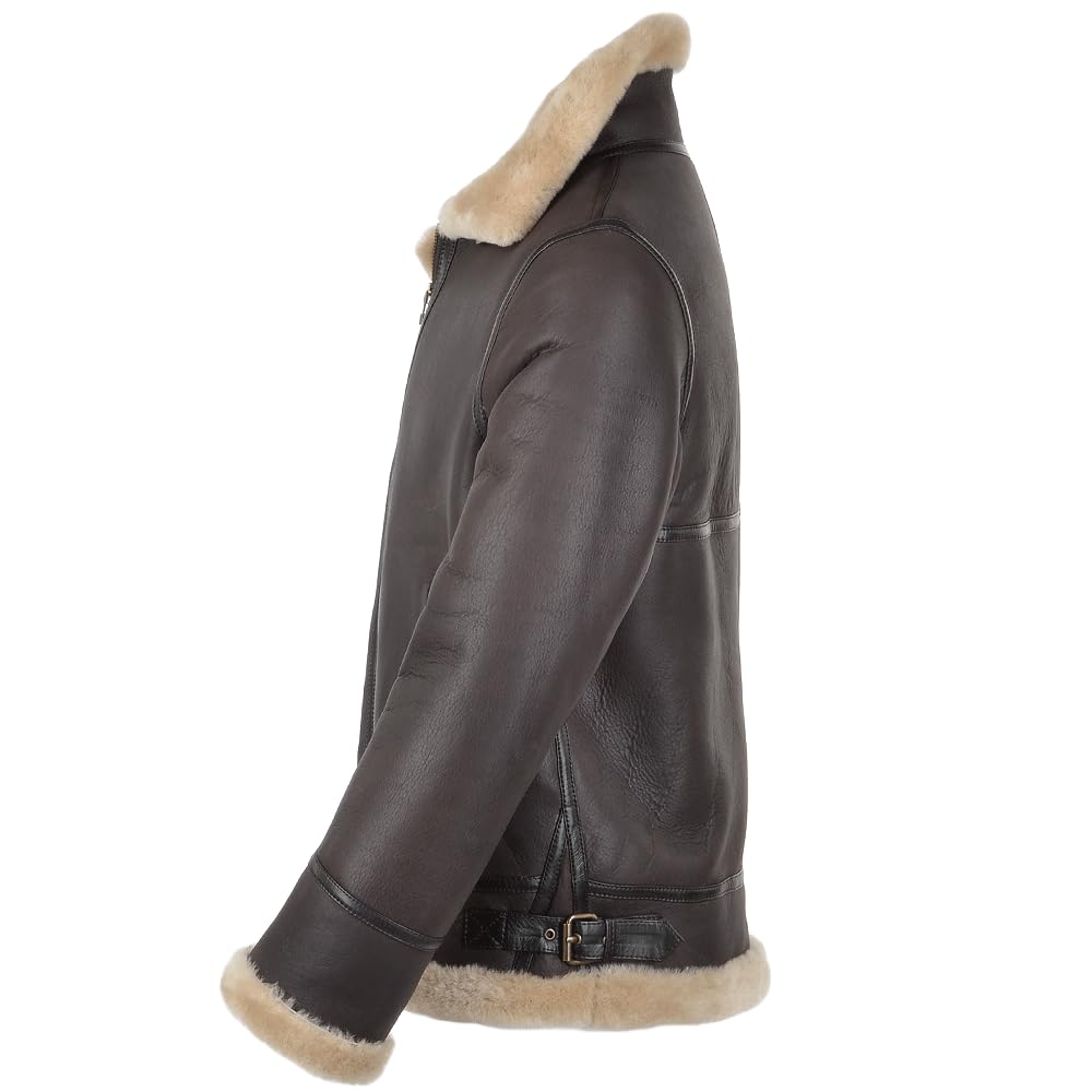 Men's Classic Sheepskin Flight Jacket