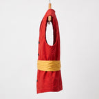 One Piece Luffy Red Cotton Vest | Men's  Pirate Inspired Anime Cosplay Jacket