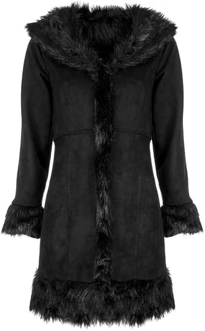 Timber AND Hide Vintage Penny Lane Long Suede Trench Coat Women