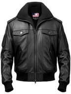 Black Jacket - Black Real Leather Jacket