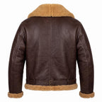 Men's Classic RAF Aviator Sheepskin Leather Dean Winchester Jacket