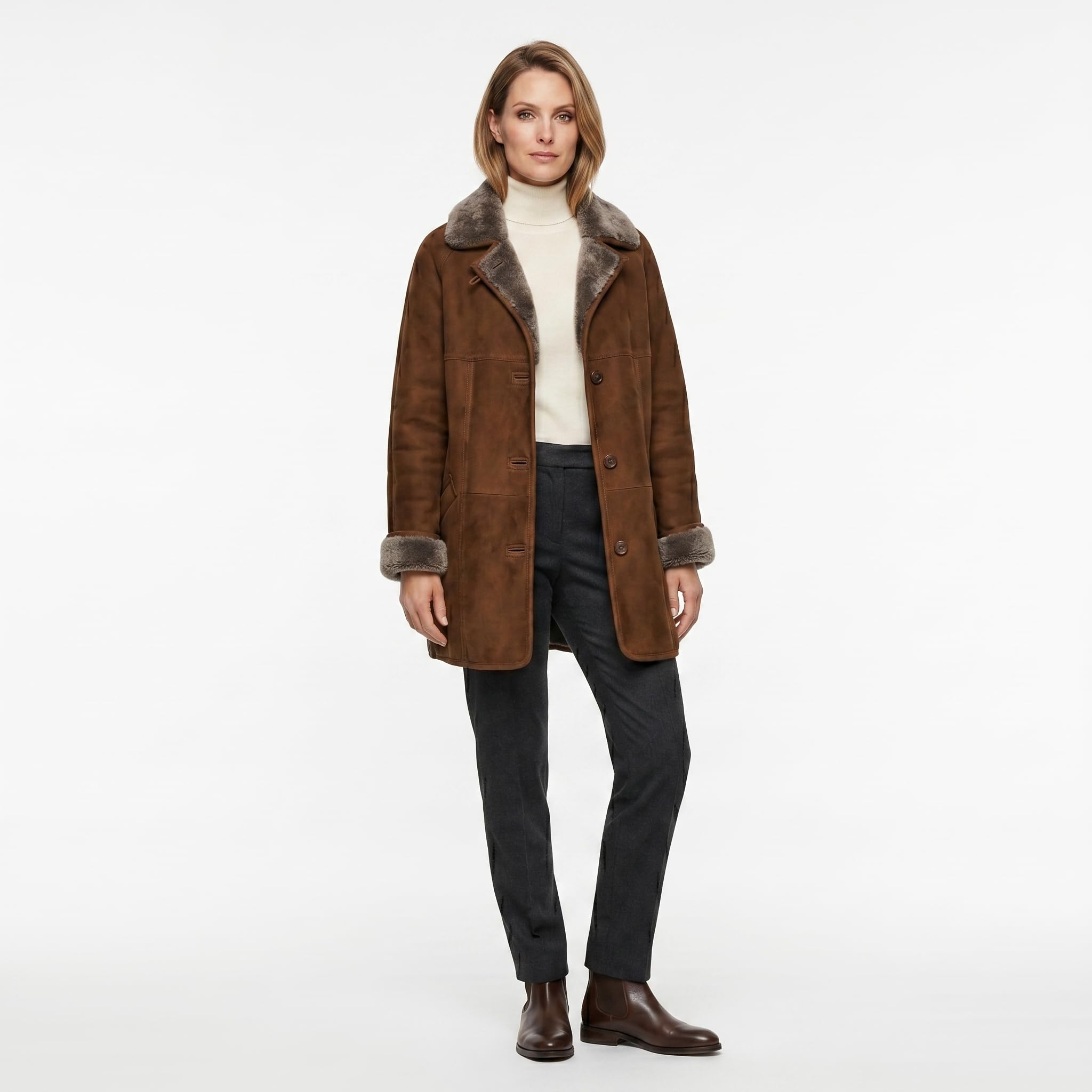 Women's Sheepskin Coat