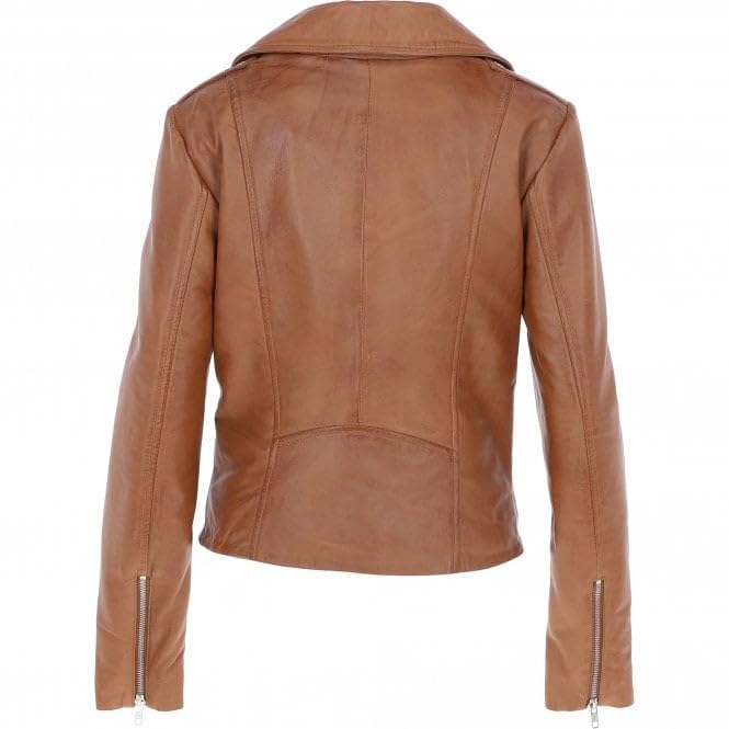 Women's Classic Moto Leather Jacket