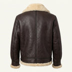 Classic Brown Sheepskin B3 Bomber Shearling Jacket - Timber AND Hide