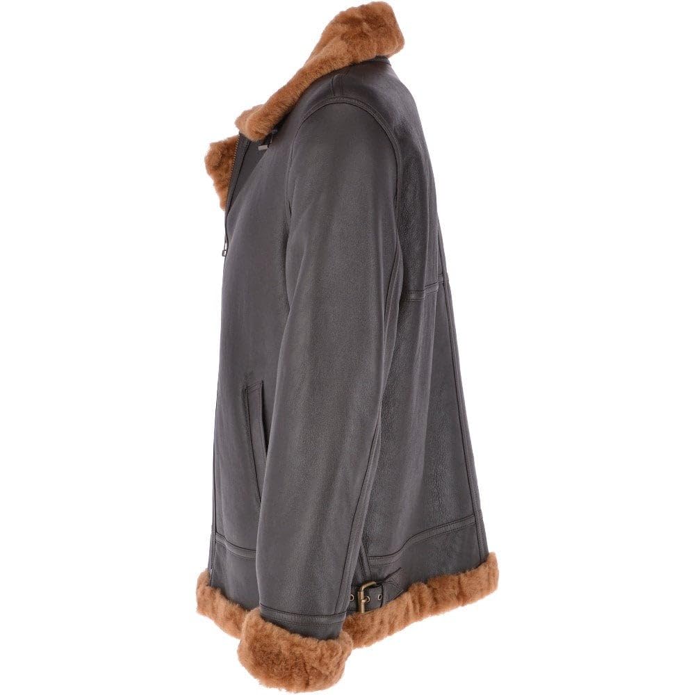 Men's Classic Sheepskin Flight Jacket