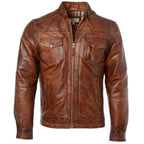Men's Classic Leather Jacket