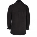 Men's Classic Sheepskin Coat Whisky/black