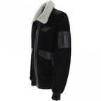 Men's Premium Leather Aviator Jacket with Detachable Collar