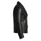 Ezra Black Leather Jacket - Men Leather Jacket Black - Timber AND Hide