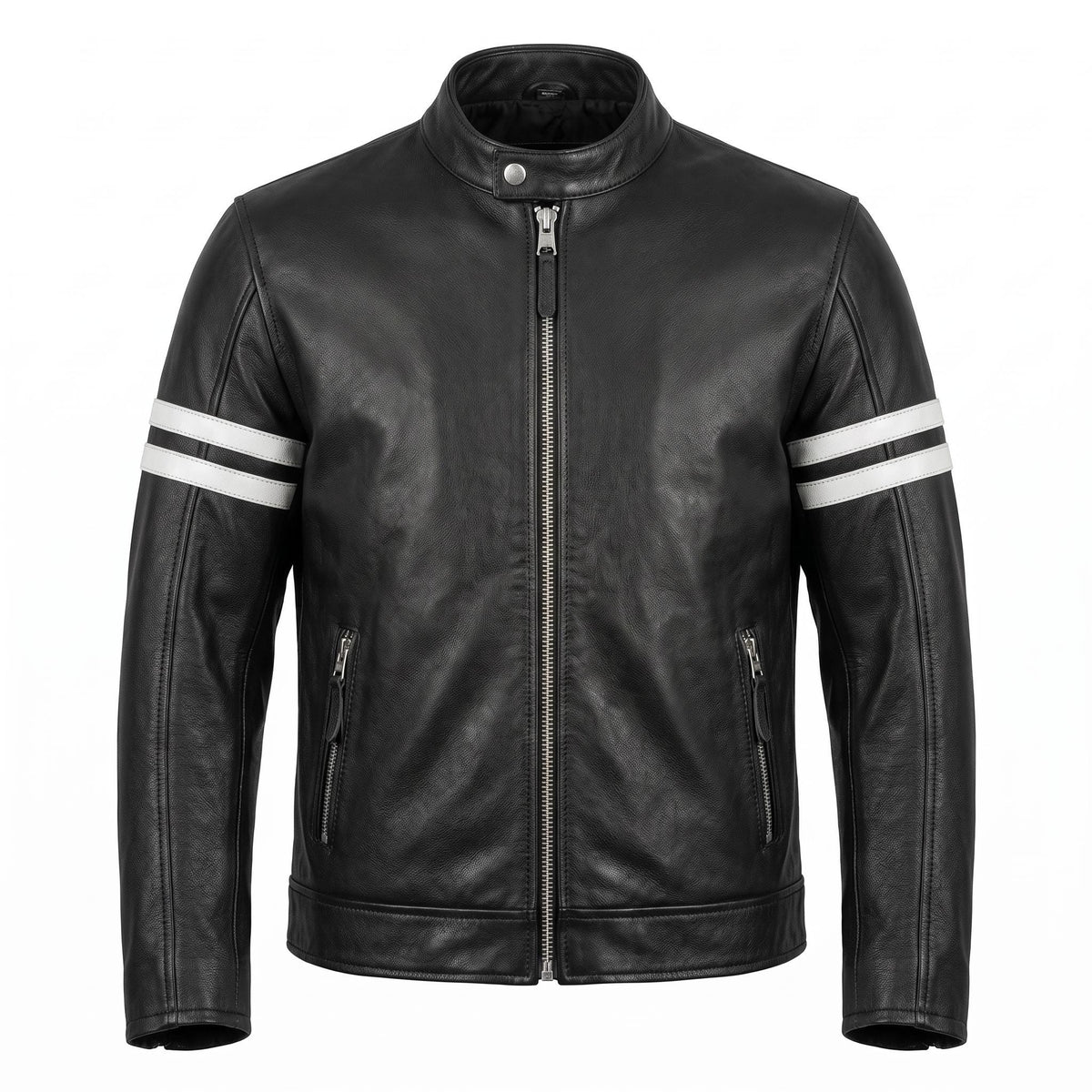 Ghost Rider Inspired motorcycle jacket with skull back | brown leather biker jacket - Timber AND Hide