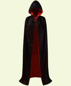 Hooded Halloween Cosplay Costume | Dracula Cloak | Gothic Vampire Costume Cape - Timber AND Hide