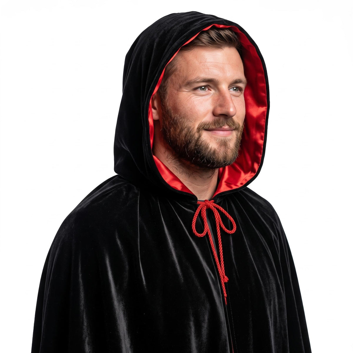 Hooded Halloween Cosplay Costume | Dracula Cloak | Gothic Vampire Costume Cape - Timber AND Hide