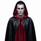 Hooded Halloween Cosplay Costume | Dracula Cloak | Gothic Vampire Costume Cape - Timber AND Hide
