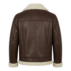 Hudson Leather Brown Jacket - Men Leather Jacket Brown - Timber AND Hide
